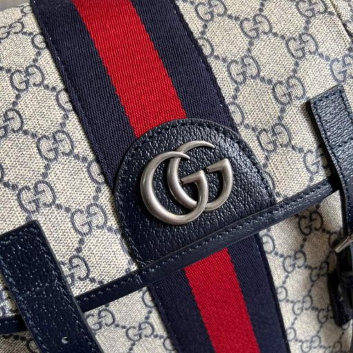 Gucci Ophidia GG Medium Backpack Blue - Image 5