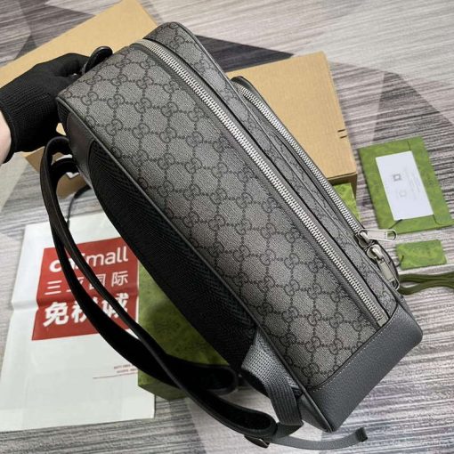 Gucci Ophidia GG Medium Backpack Grey - Image 3