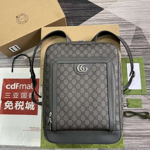 Gucci Ophidia GG Medium Backpack Grey