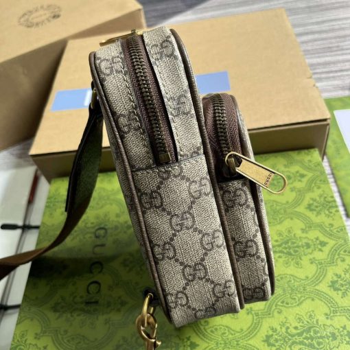 Gucci Ophidia GG Mini Bag Brown - Image 3