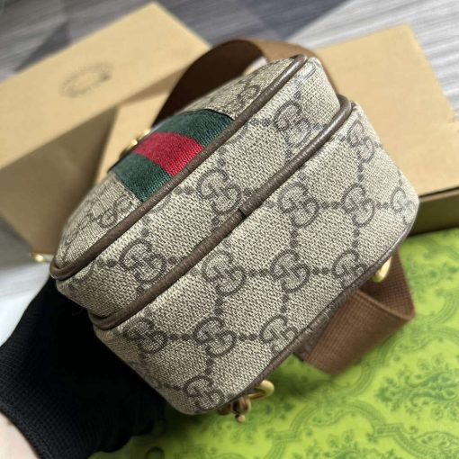 Gucci Ophidia GG Mini Bag Brown - Image 5