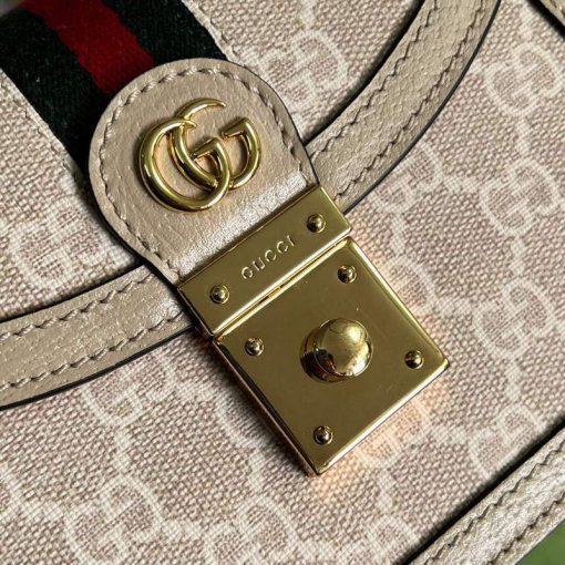 Gucci Ophidia GG Mini Shoulder Bag Beige - Image 5