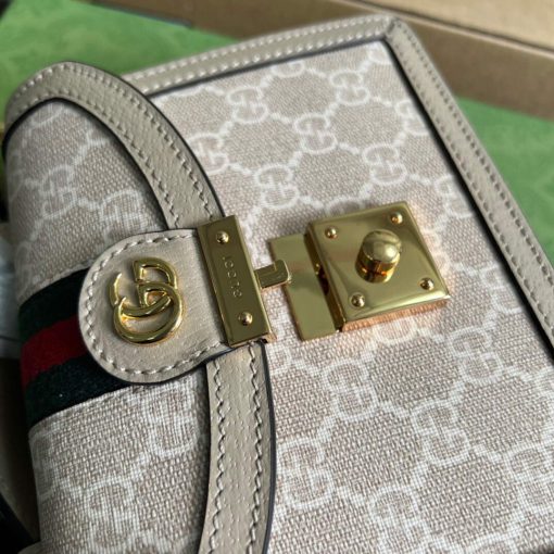 Gucci Ophidia GG Mini Shoulder Bag Beige - Image 7