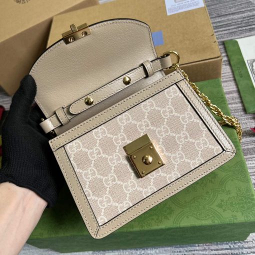 Gucci Ophidia GG Mini Shoulder Bag Beige - Image 8