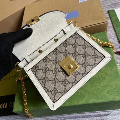 Gucci Ophidia GG Mini Shoulder Bag White - Image 7