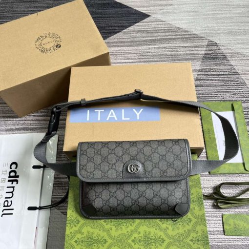 Gucci Ophidia GG Small Belt Bag Grey