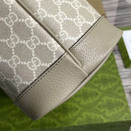 Gucci Ophidia Medium Tote Bag Oatmeal Canvas - Image 6