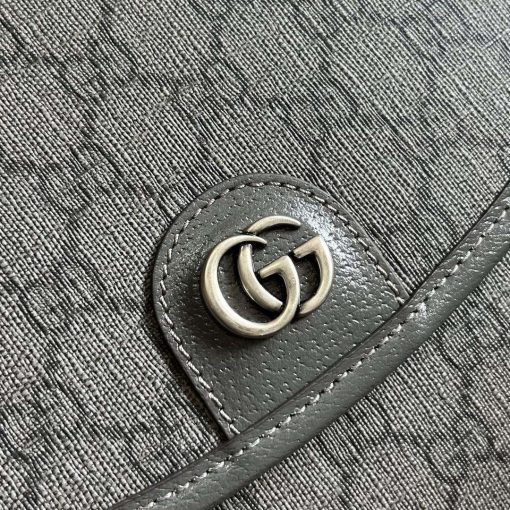 Gucci Ophidia Messenger Bag Grey - Image 5