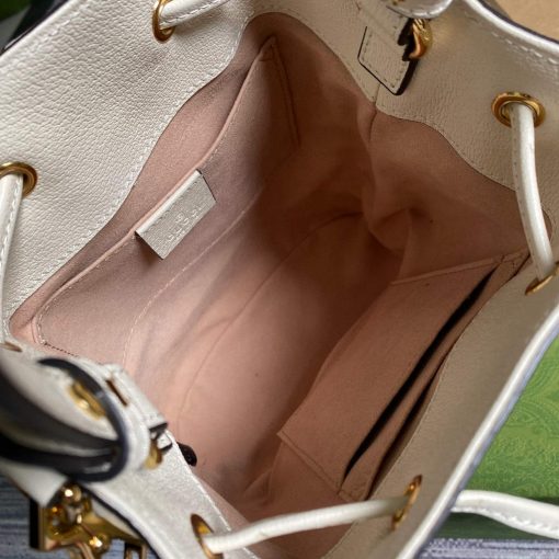 Gucci Ophidia Small GG Bucket Shoulder Tote Bag Beige - Image 8