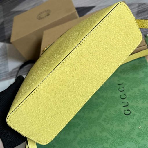 Gucci Ophidia Small Shoulder Bag With Double G Yellow - Image 6