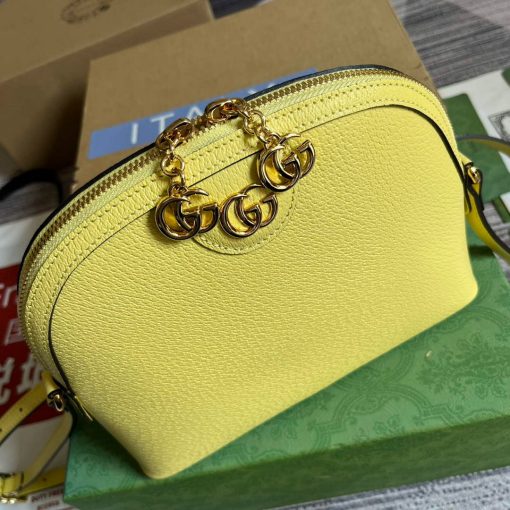 Gucci Ophidia Small Shoulder Bag With Double G Yellow - Image 7