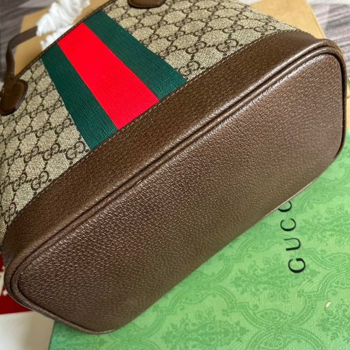 Gucci Ophidia Small Tote Bag Brown - Image 7