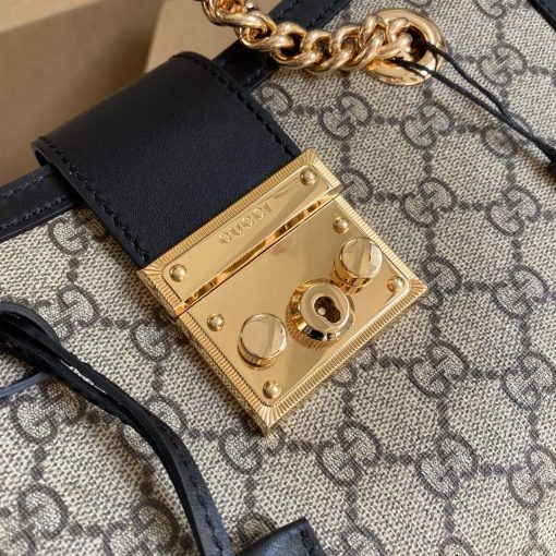 Gucci Padlock GG Small Shoulder Bag Black - Image 6