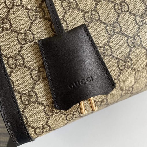 Gucci Padlock Medium GG Shoulder Bag Black - Image 6