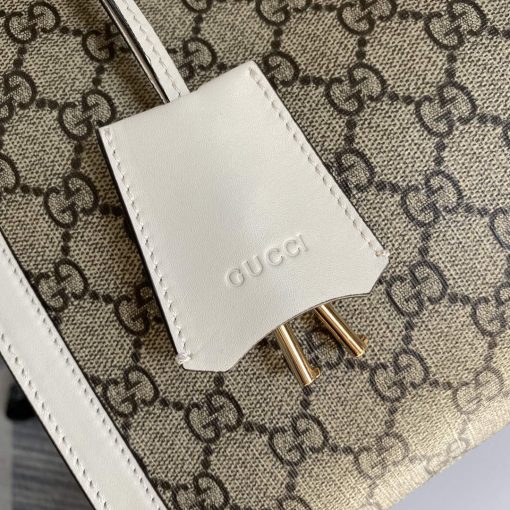 Gucci Padlock Medium GG Shoulder Bag White - Image 4