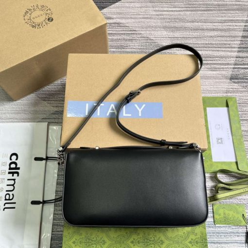 Gucci Petite GG Small Shoulder Bag Black - Image 2