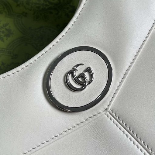 Gucci Petite GG Small Tote Bag White - Image 4