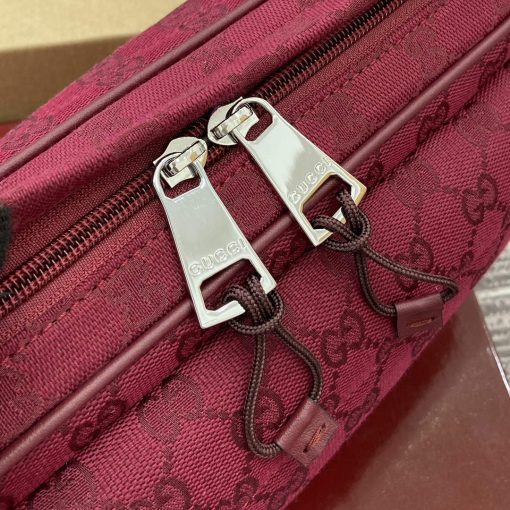 Gucci Small GG Crossbody Bag Red - Image 6