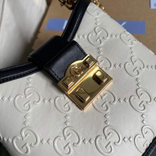 Gucci Small GG Shoulder Bag White - Image 5