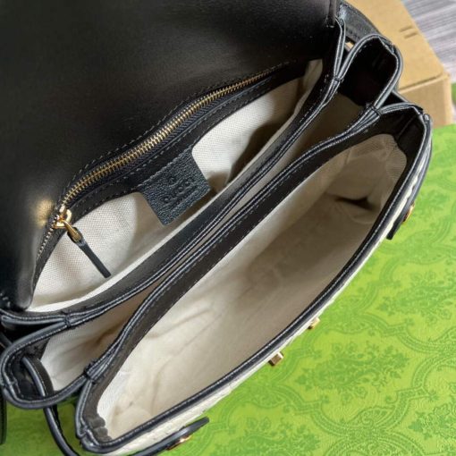 Gucci Small GG Top Handle Bag White - Image 8