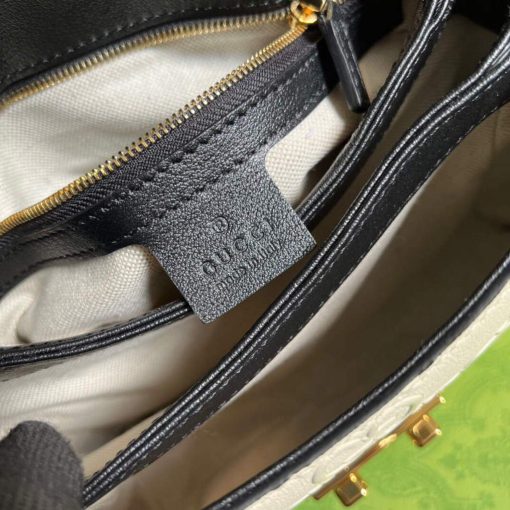 Gucci Small GG Top Handle Bag White - Image 9