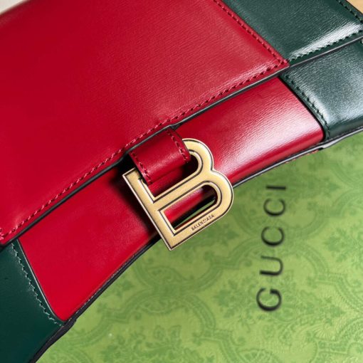 Gucci The Hacker Project Small Hourglass Bag Green Red - Image 6