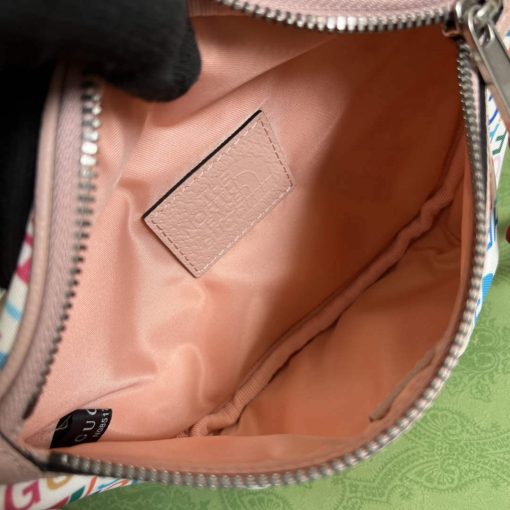 Gucci The North Face x Gucci Belt Bag Pink - Image 9