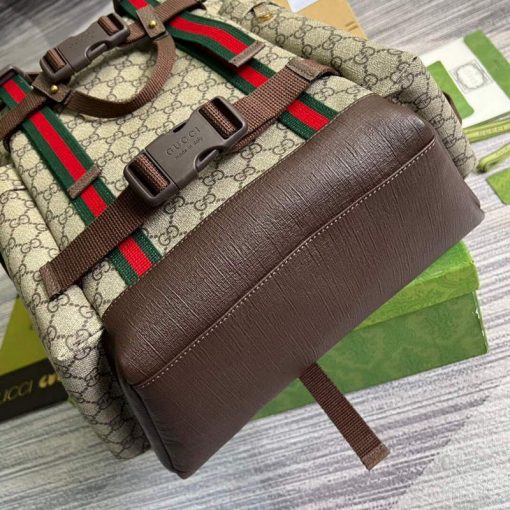 Gucci Webbing GG Skateboard Backpack - Image 7