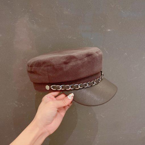 Gucci 2021 Fall Duck Tongue Military Cap - Image 2