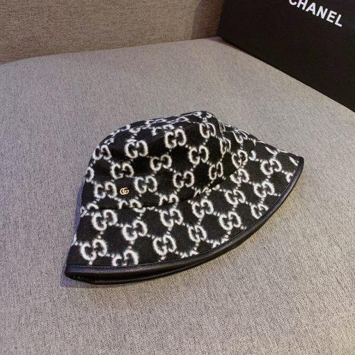 Gucci 2022 Fall And Winter Wool Fisherman Hat - Image 9