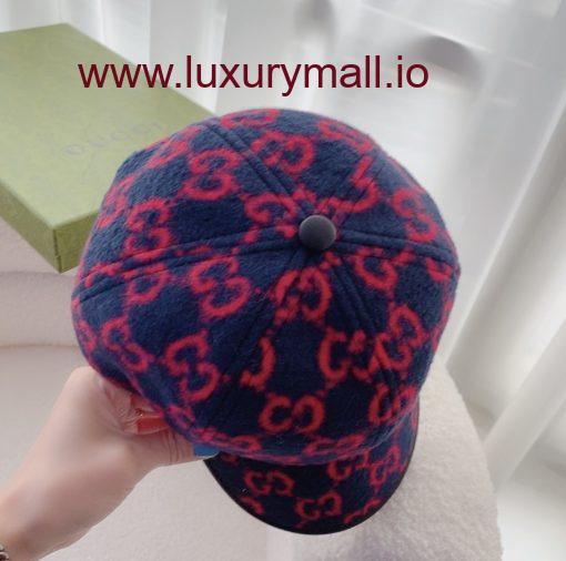Gucci 22 Years Tweed Duck Tongue Hat - Image 2