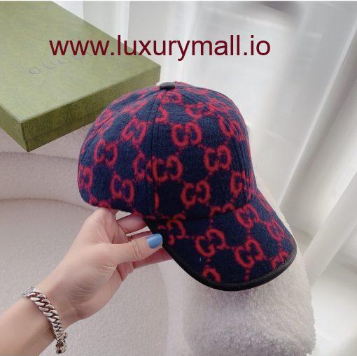 Gucci 22 Years Tweed Duck Tongue Hat