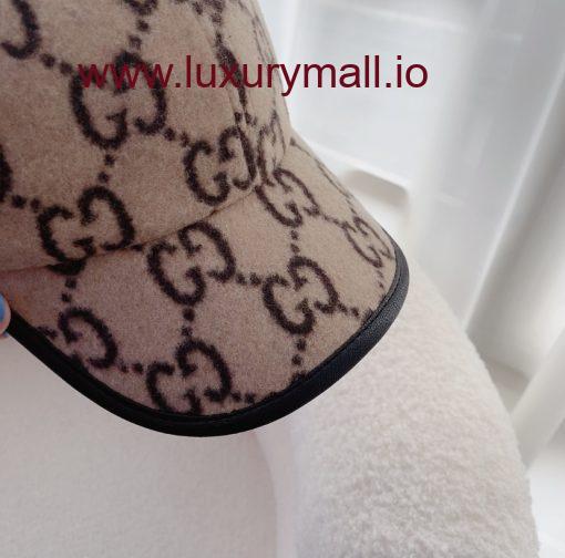 Gucci 22 Years Tweed Duck Tongue Hat - Image 3