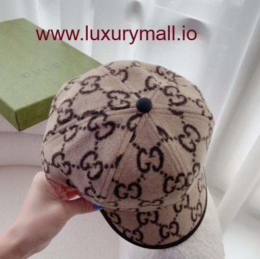 Gucci 22 Years Tweed Duck Tongue Hat - Image 4