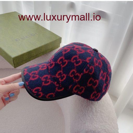 Gucci 22 Years Tweed Duck Tongue Hat - Image 5