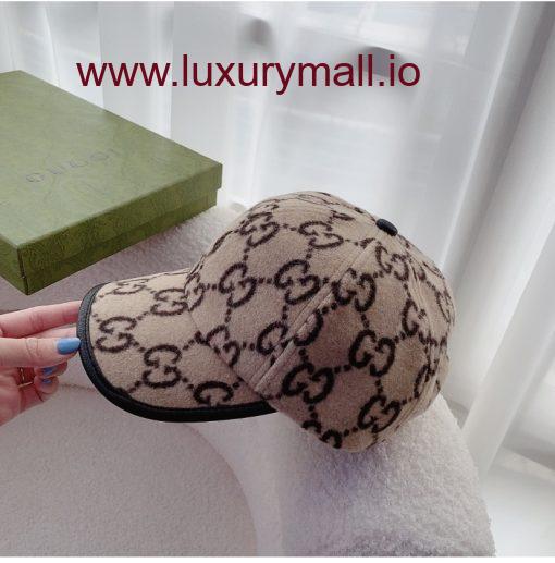 Gucci 22 Years Tweed Duck Tongue Hat - Image 6