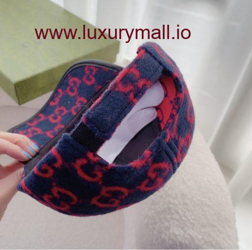 Gucci 22 Years Tweed Duck Tongue Hat - Image 6