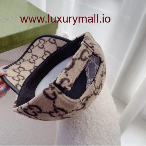 Gucci 22 Years Tweed Duck Tongue Hat - Image 7