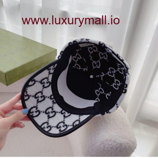 Gucci 22 Years Tweed Duck Tongue Hat - Image 7
