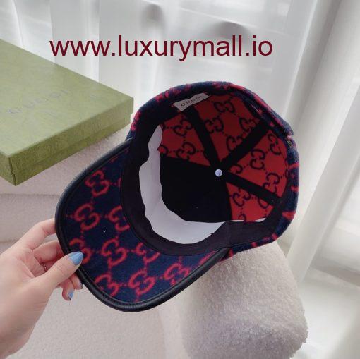 Gucci 22 Years Tweed Duck Tongue Hat - Image 7