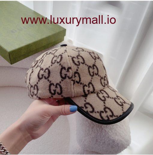 Gucci 22 Years Tweed Duck Tongue Hat