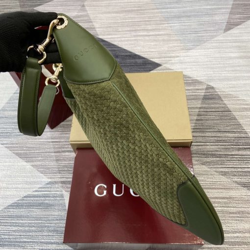 Gucci B Medium Shoulder Bag Green - Image 3