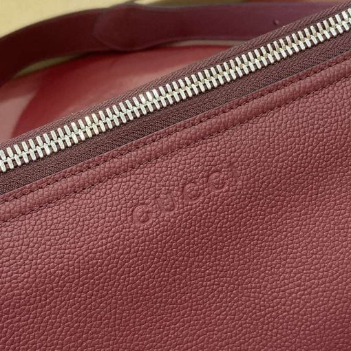 Gucci B Small Crossbody Bag Wine Red - Image 5