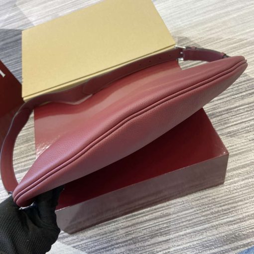 Gucci B Small Crossbody Bag Wine Red - Image 6