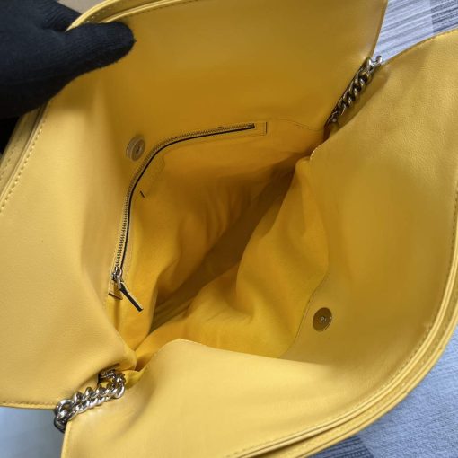 Gucci Blondie Medium Tote Bag Yellow Leather - Image 8