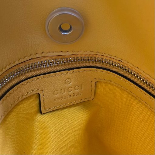 Gucci Blondie Medium Tote Bag Yellow Leather - Image 9