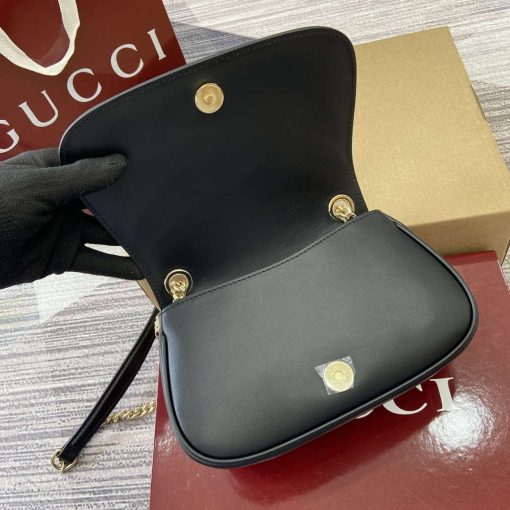 Gucci Blondie Mini Shoulder Bag Beige＆black - Image 5