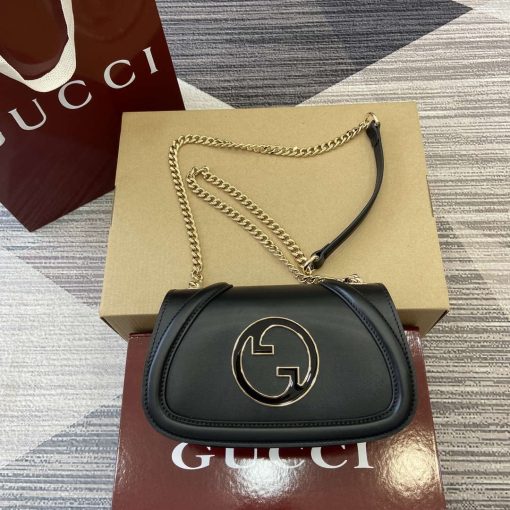 Gucci Blondie Mini Shoulder Bag Black