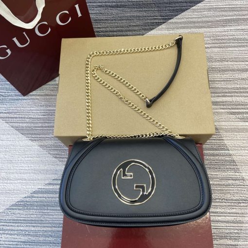 Gucci Blondie Small Shoulder Bag Black