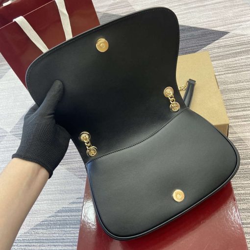 Gucci Blondie Small Shoulder Bag Black - Image 8